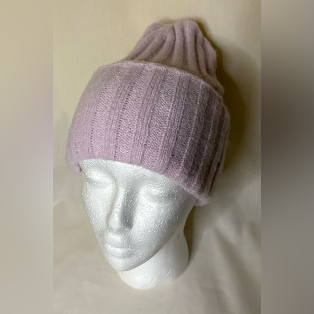 Sonoma Soft Lilac knit hat.